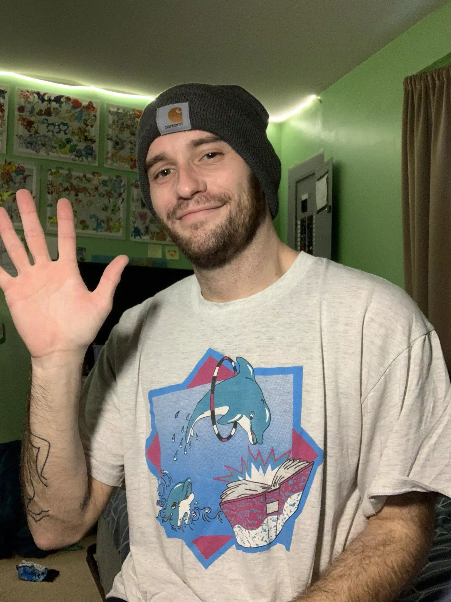 Thought I’d say hi to you guys with clothes on for a change lol posted by Readyandwilling3000