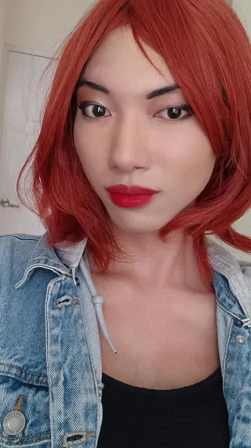 trying out a new wig ^-^ by icalldebs