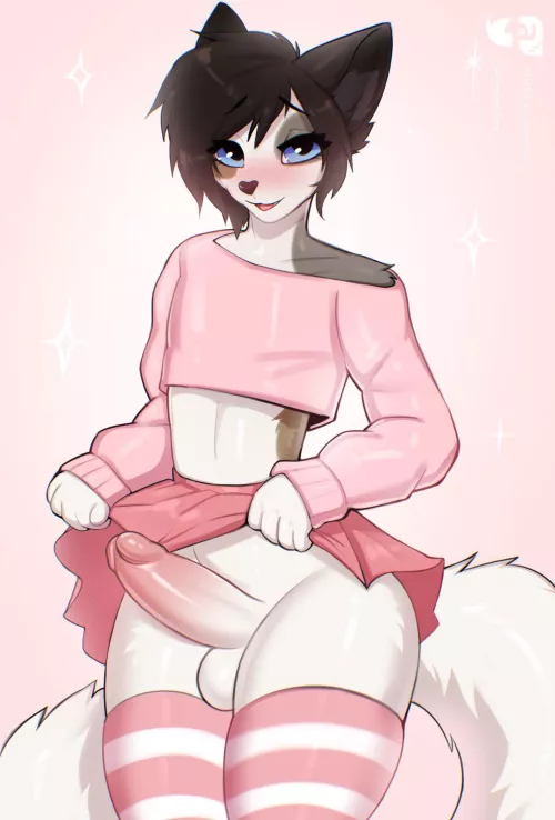 Under the skirt (Alna) by AlnaFratcher