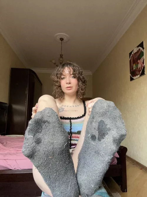  Wanna smell them? by feetyourlick