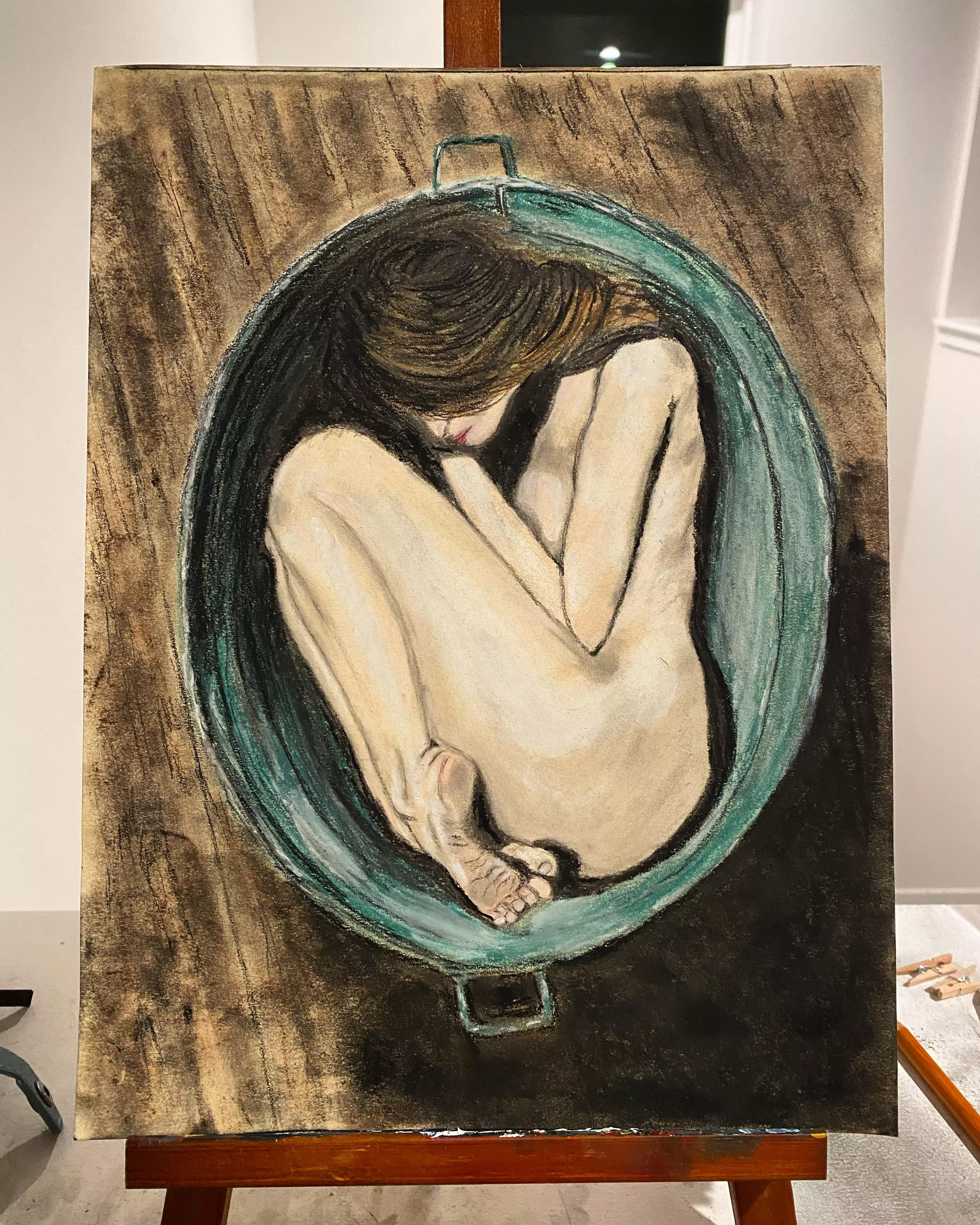 Woman in basin posted by getdrawnnsfw