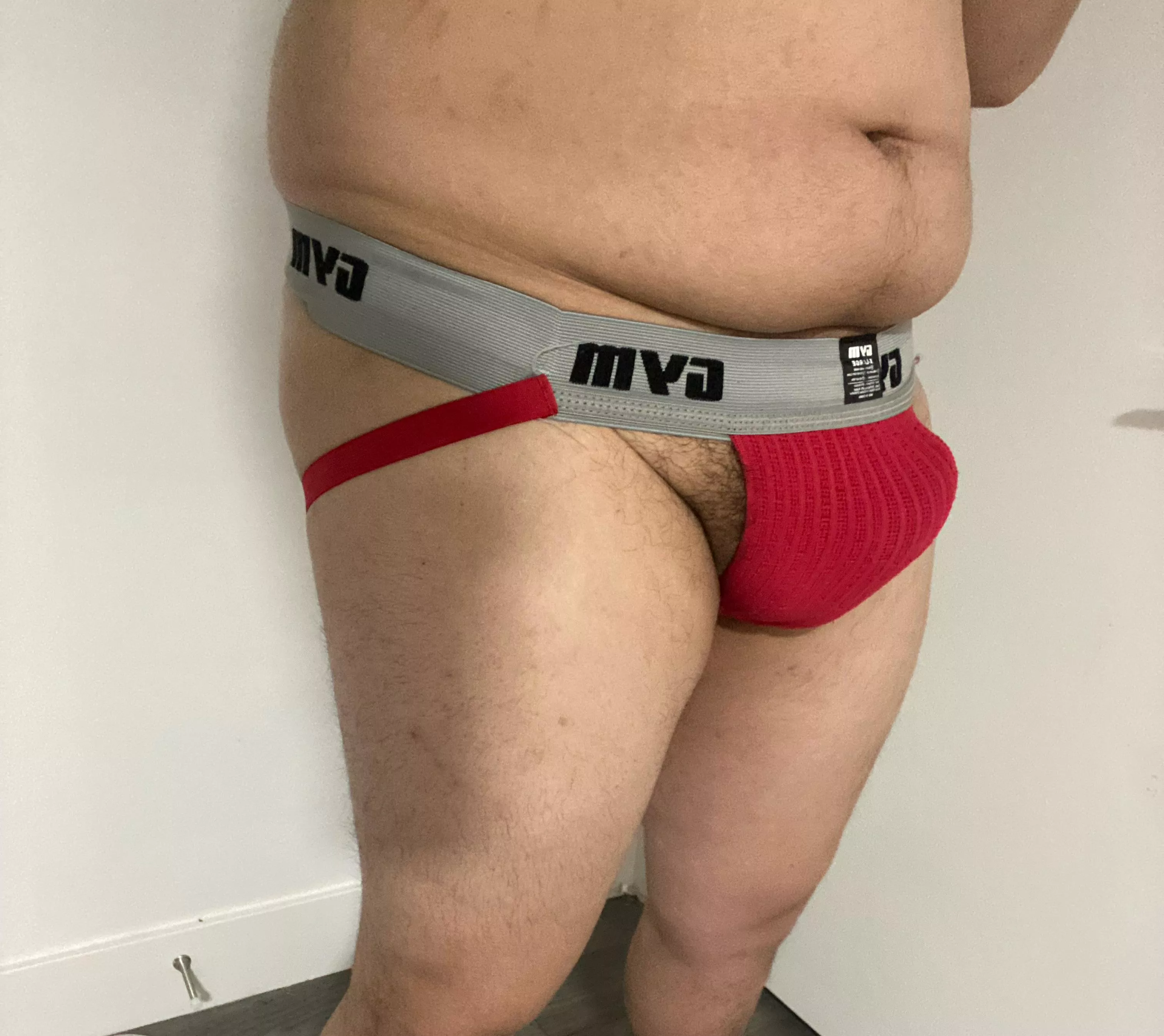 Work from home means jockstraps every day for uniform! posted by throw_424