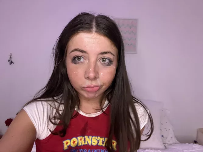 Would you cover my face with your cum? by ConcertGlittering889