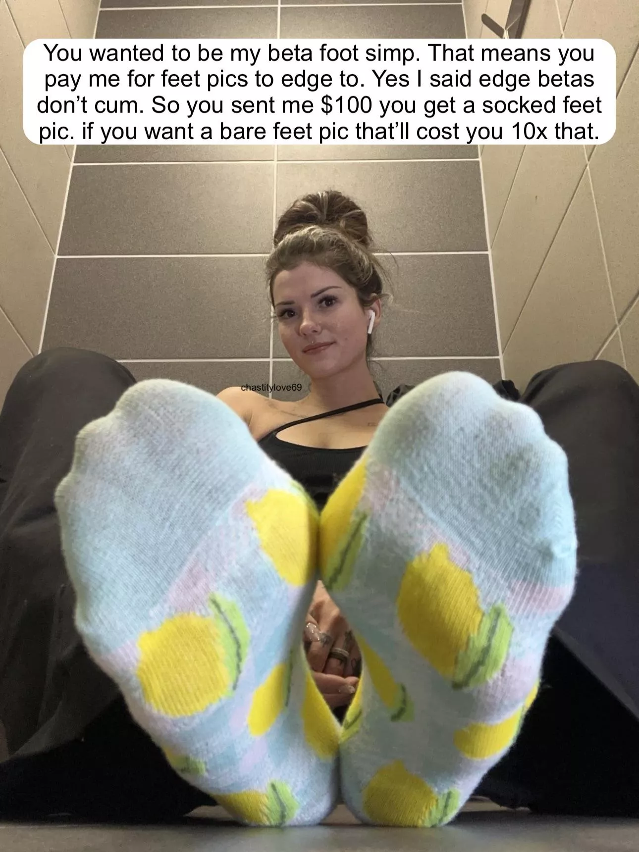 You getting exactly what you asked for. posted by chastity4