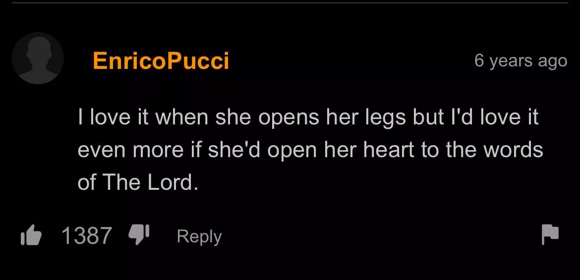 Amen brother. posted by Retro1916