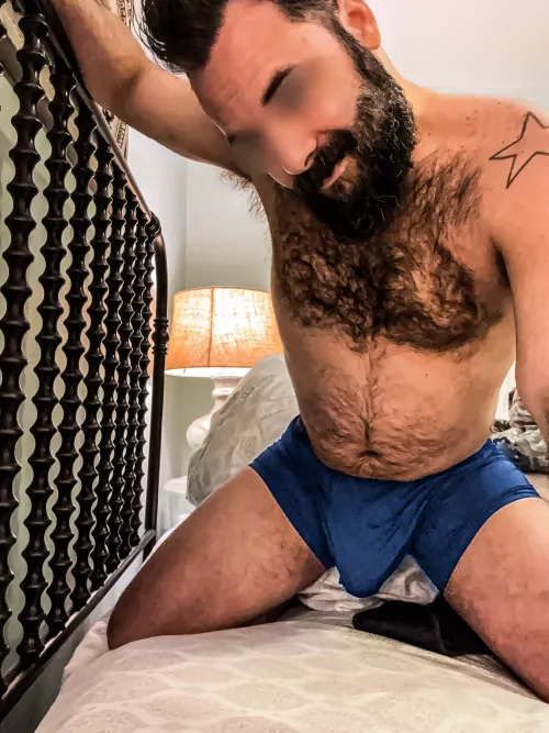 Attempting to be sexy in my underwear  by como_se_dice