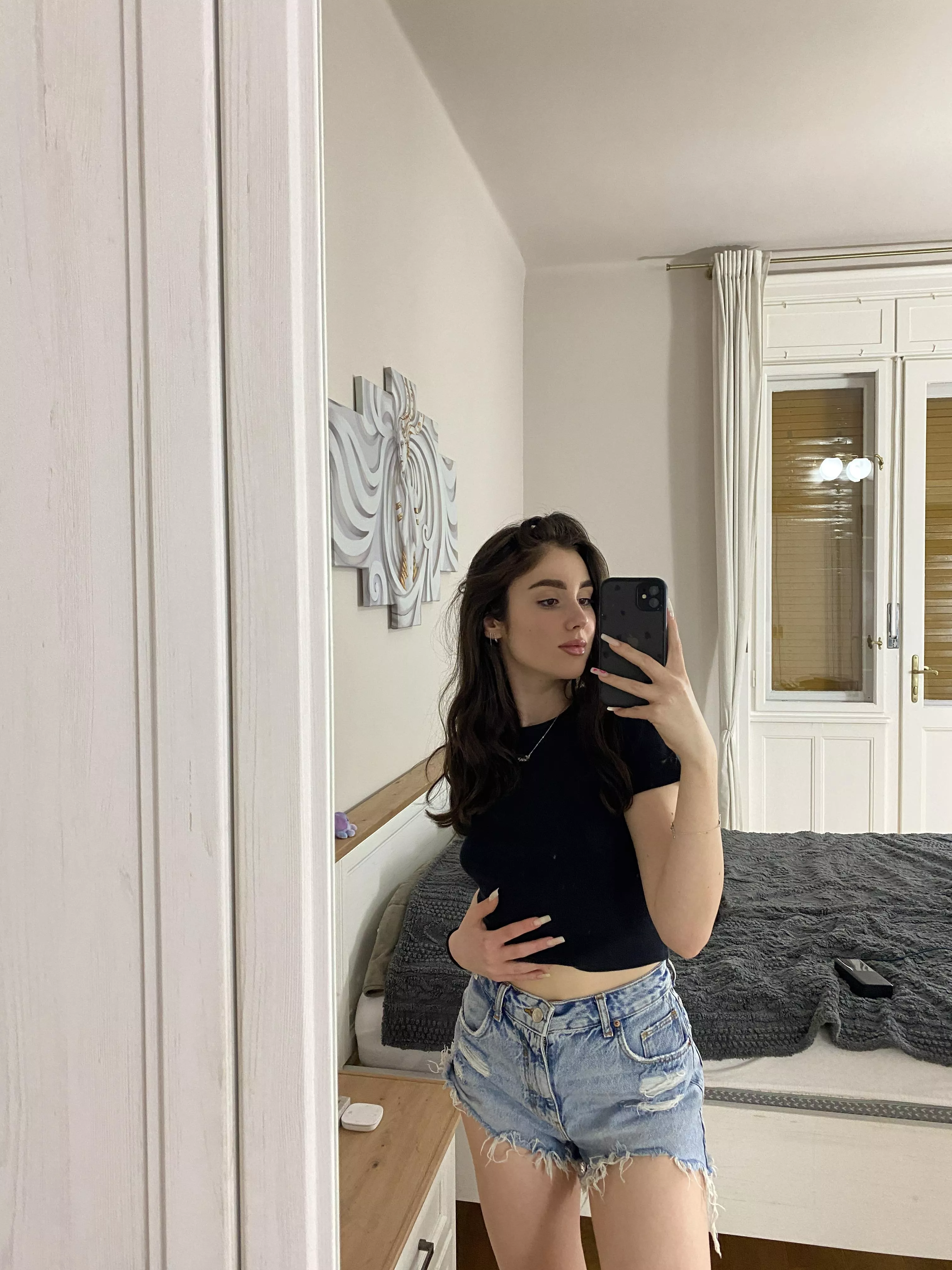 Black dress with pantyhose is just soo classy posted by NancysOtherSide