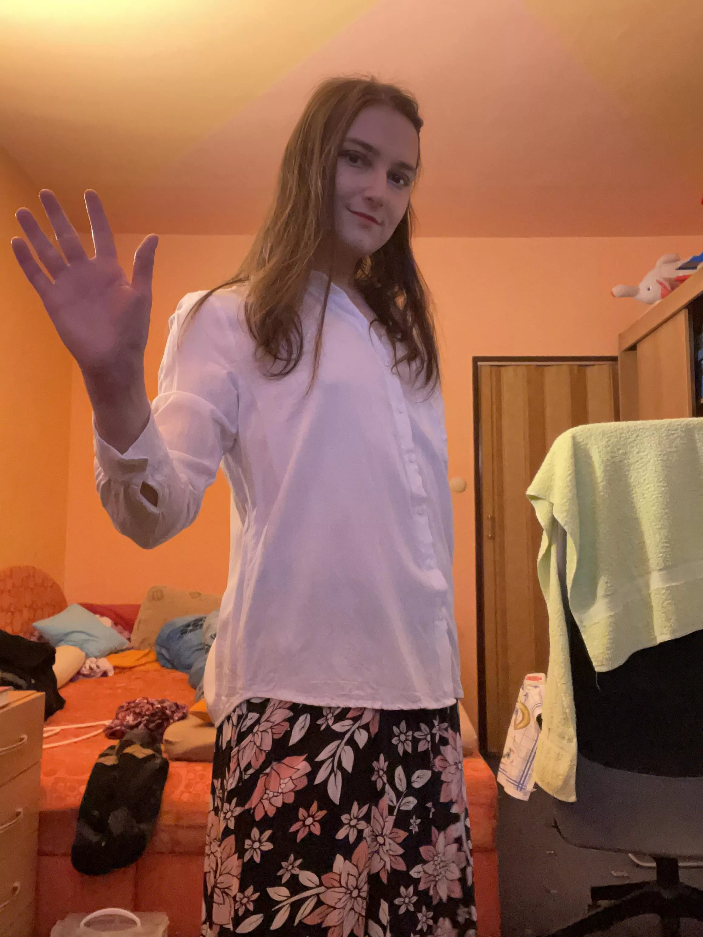 Can’t see the skirt well lol posted by Best_Celer