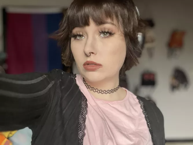 Do you think my eyes are hard to look away from? by kattland13