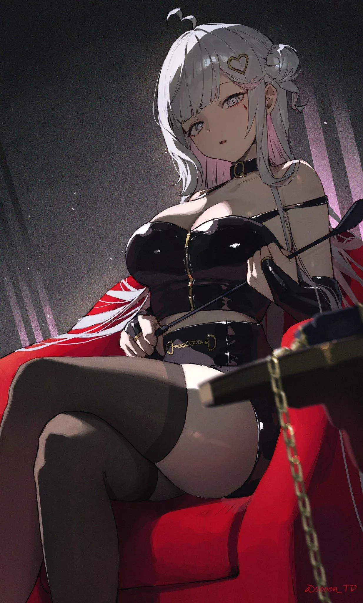 Dominatrix IDenQ [Virtual YTber] posted by CheetahSperm18