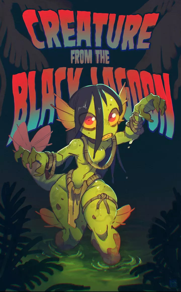Gob fron the black lagoon by @ForestTheRotten posted by justanapparition