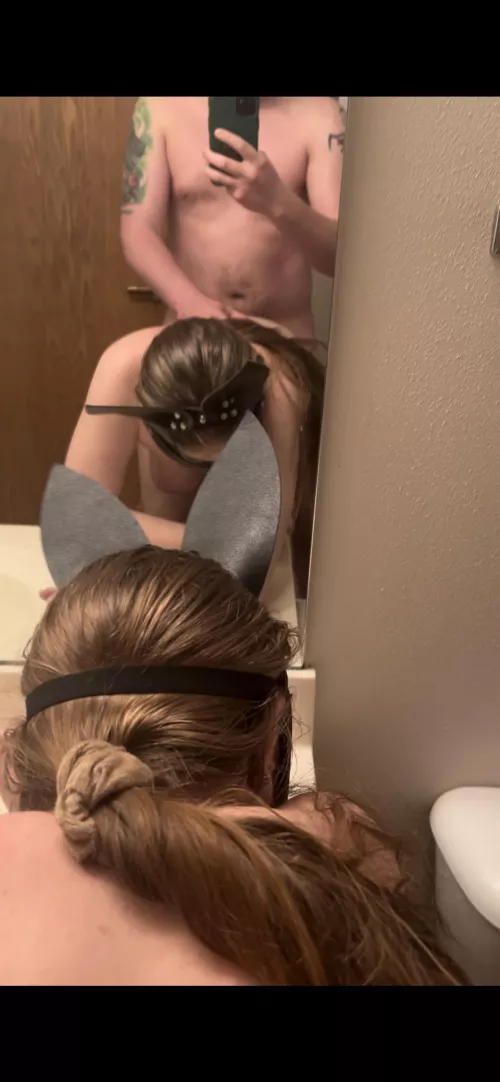 He couldn’t even wait long enough to get to the bedroom 👀 (F19) by LittleBlondeToyxxx