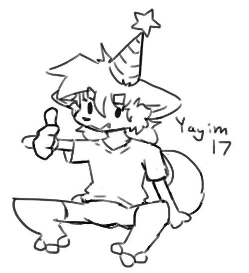 hi guys i have aged a year now by pezzel_