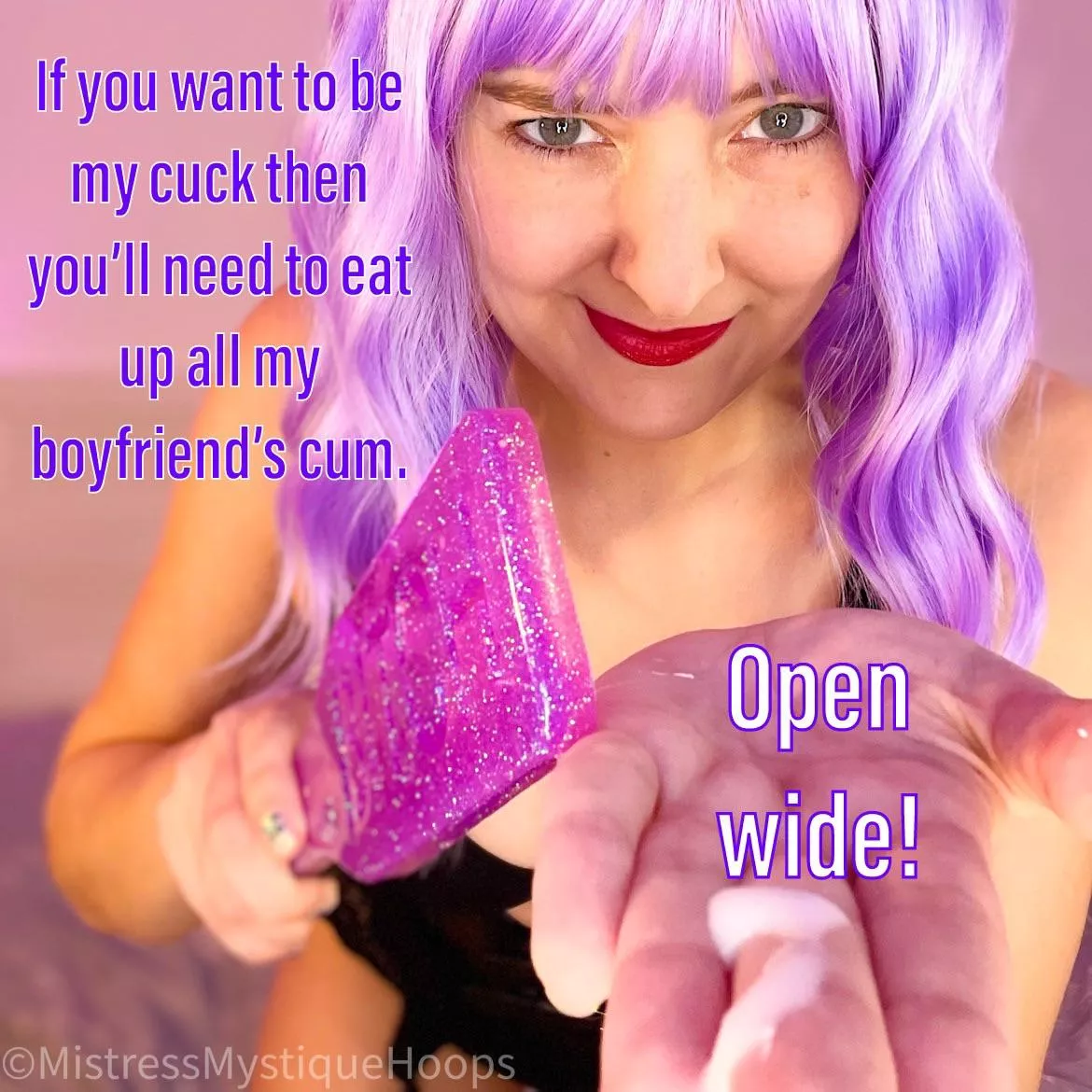 I have a requirement for cucks... posted by MistressMystiqueHoop