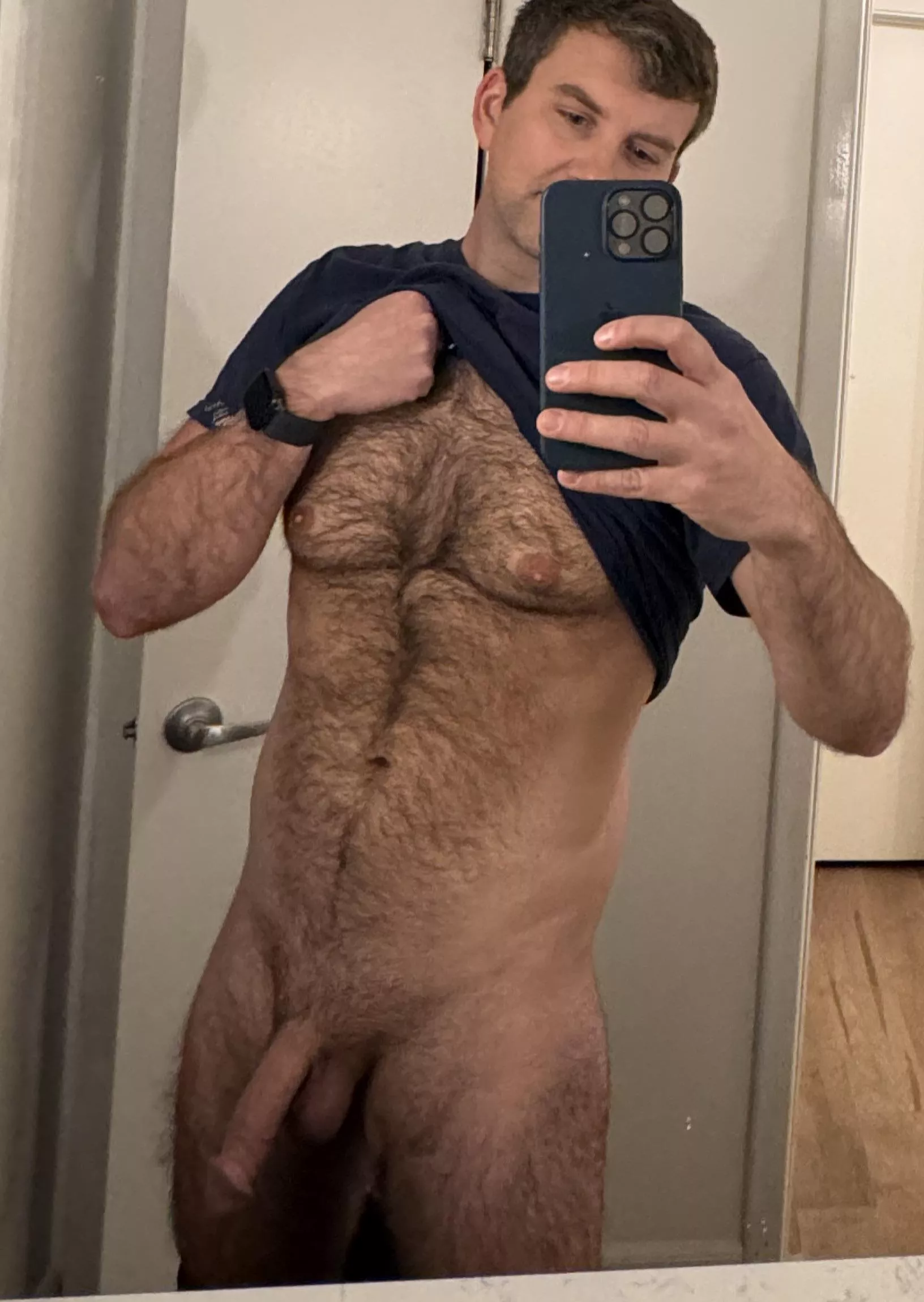 I have an affliction where I can’t pass by a mirror without taking a nude  posted by Ok-Anything-090