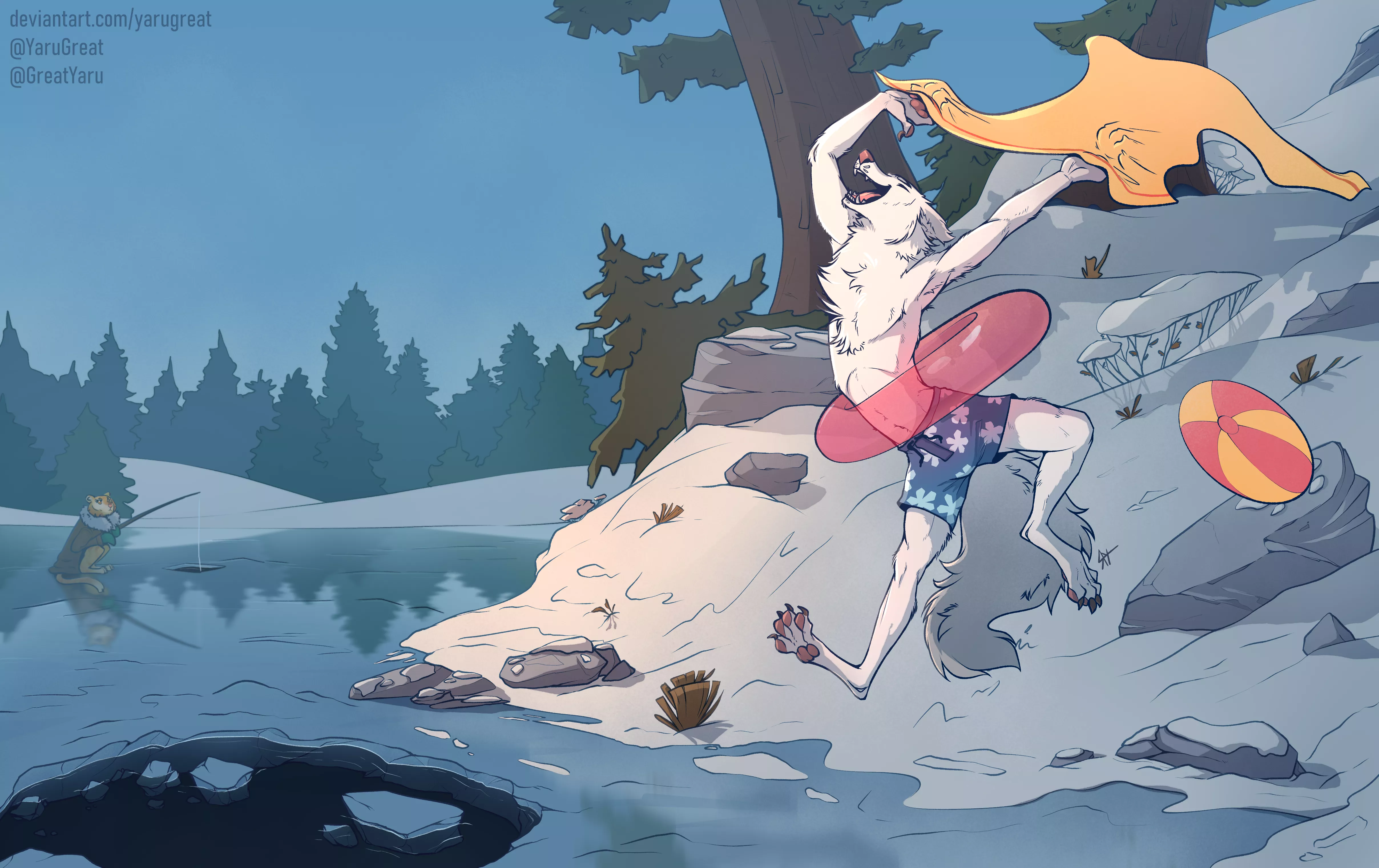 It's spring, babyyy!!! <3 [art by me] posted by YaruMaps