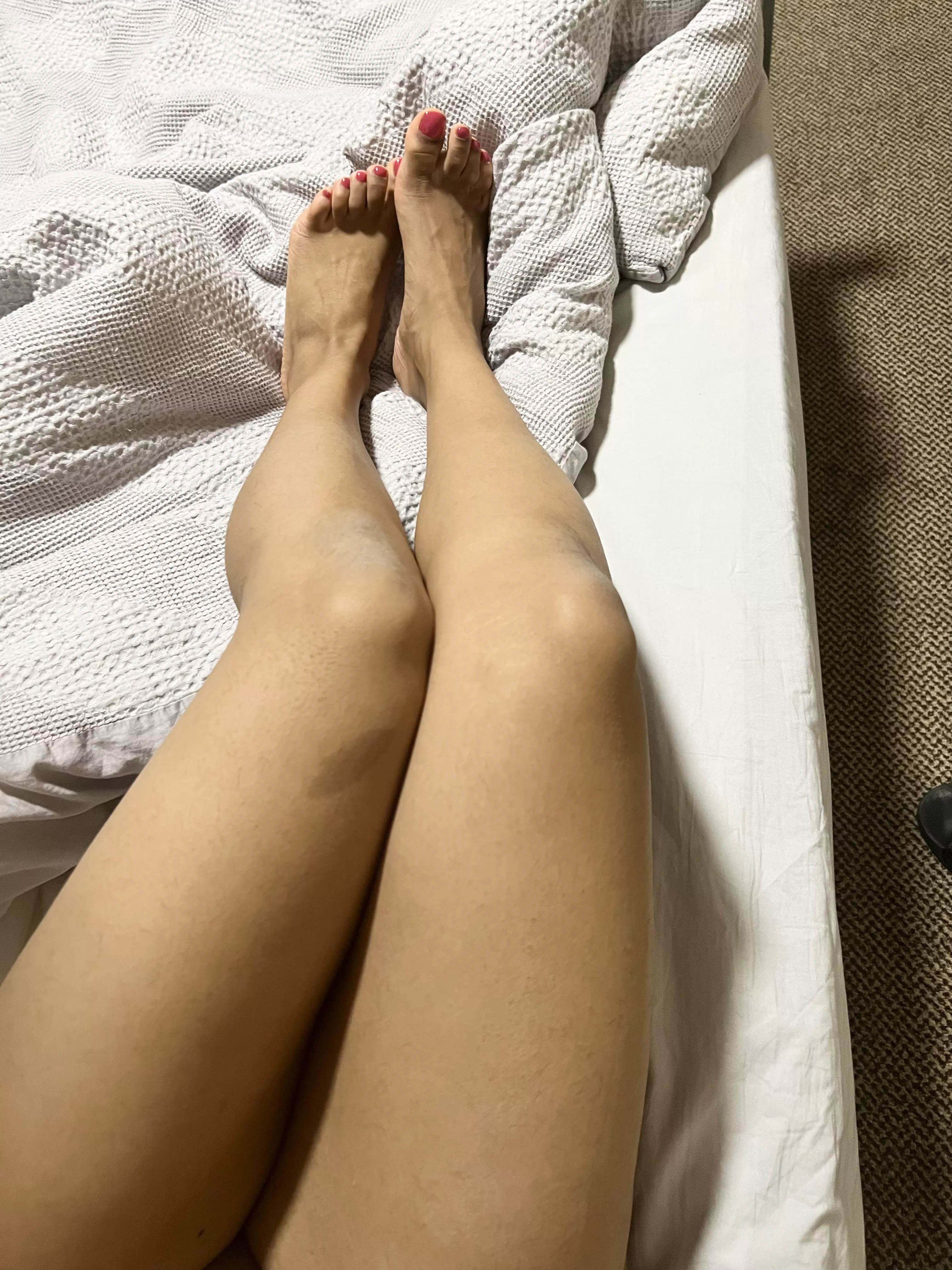 just lying in bed with very little clothing on [F] posted by greenteasucks13