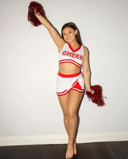 Krissy Spaulding cheerleader by Icantmakeausername27