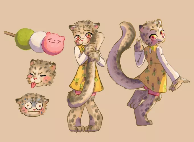 Meet my fursona! Art by me by MaydayMania