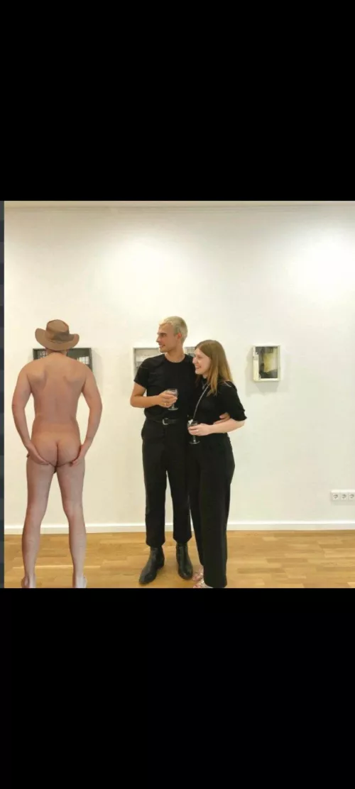 my friends asked me to be a special guest at there art gallery opening by Acrobatic-Bobcat5623