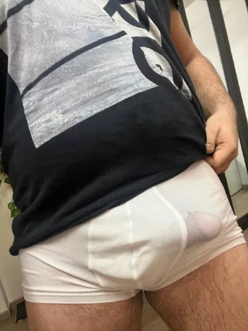 Oops..accidentally wore a wet underwear by Future__Martian