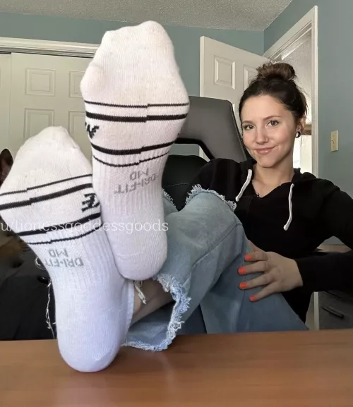 [Selling] My socks need to be pressed against your cock. Menu & drawer pinned. Free shipping, tracking #, pow photo included by LionessGoddessGoods