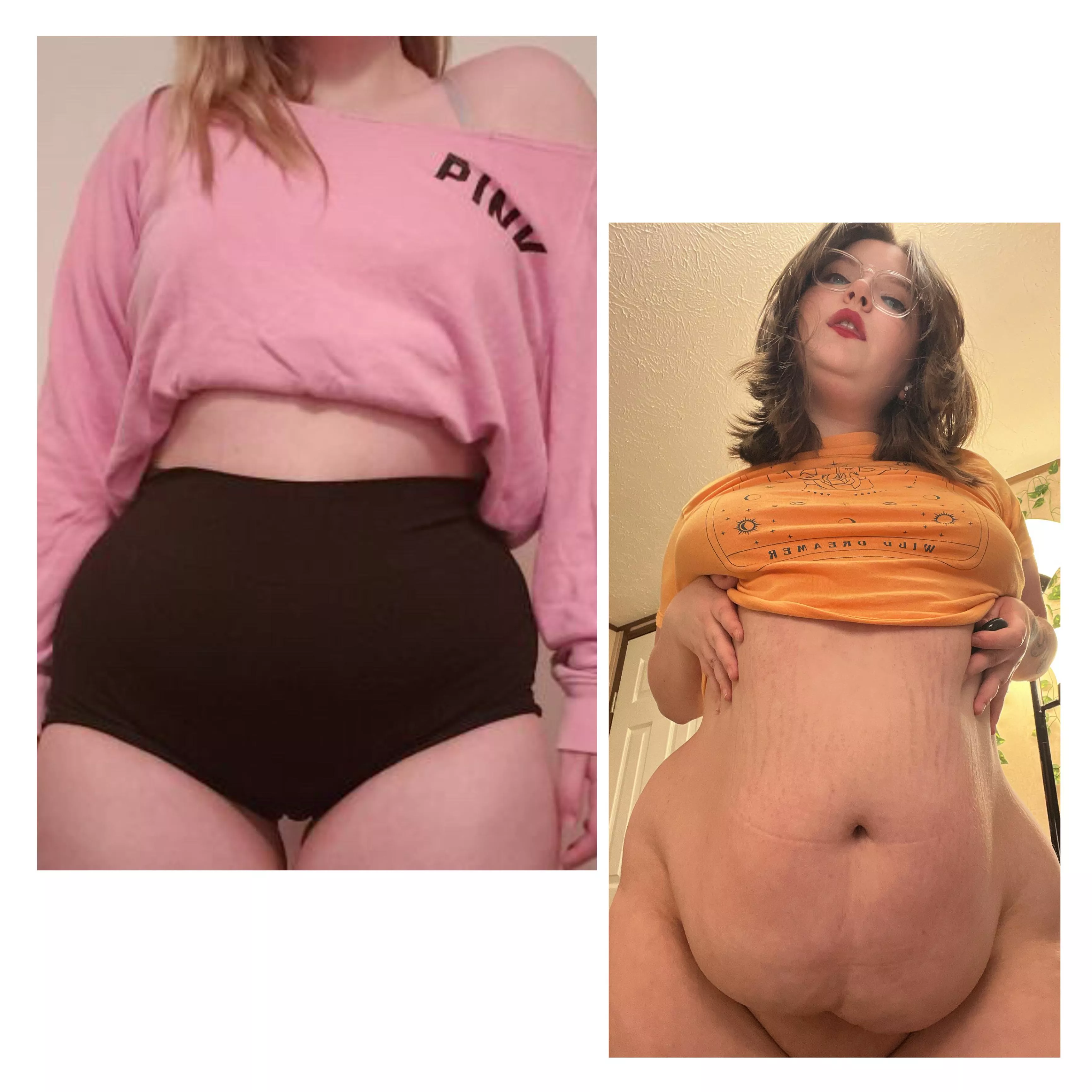 60 pounds heavier, 60 times hotter 🤭 posted by Mistressbaozii