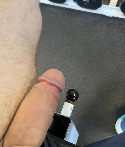 Accidents happen at the gym. Oops! Hope no one saw (M) by Fire_Dadddy-