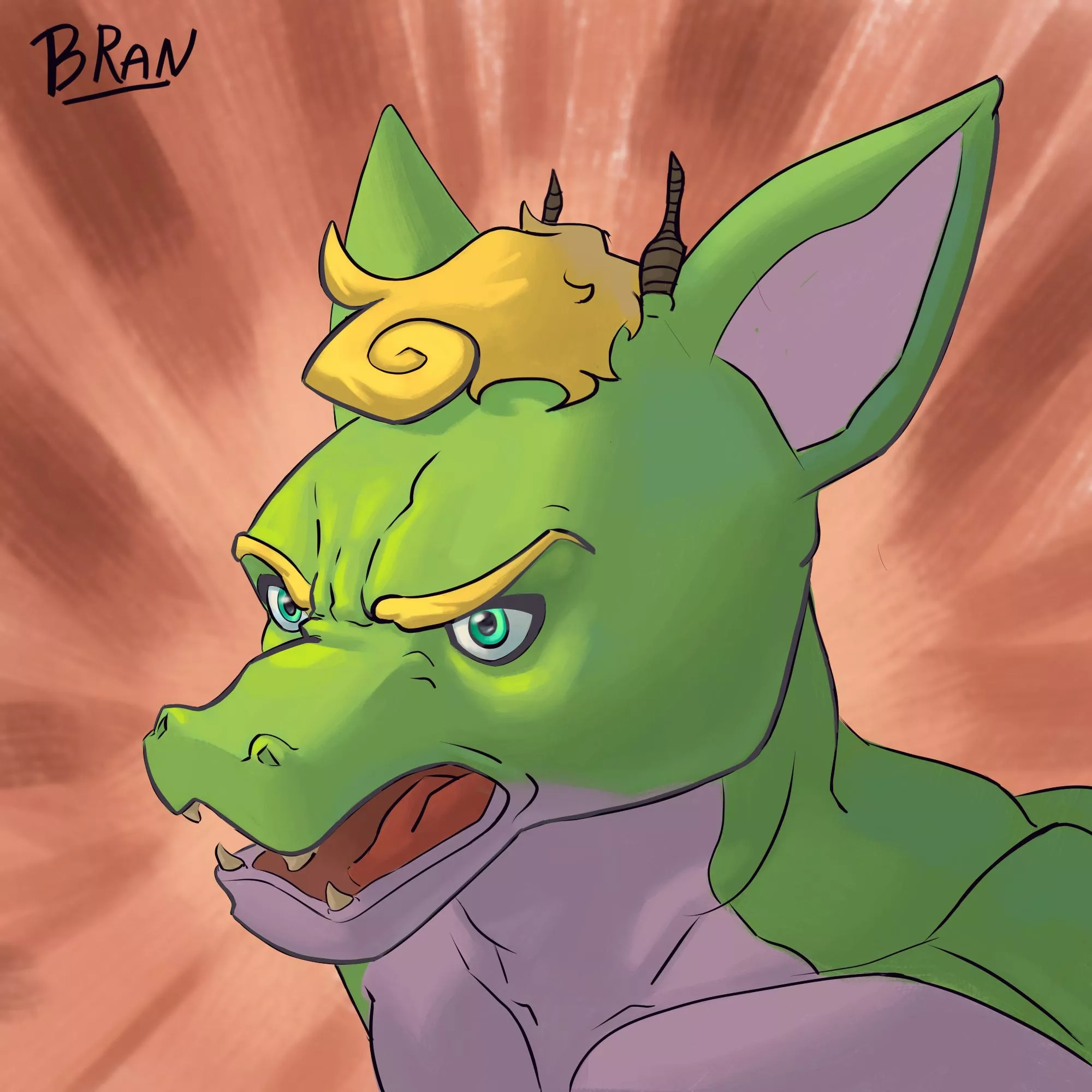 Angry!! art by me posted by BranArts