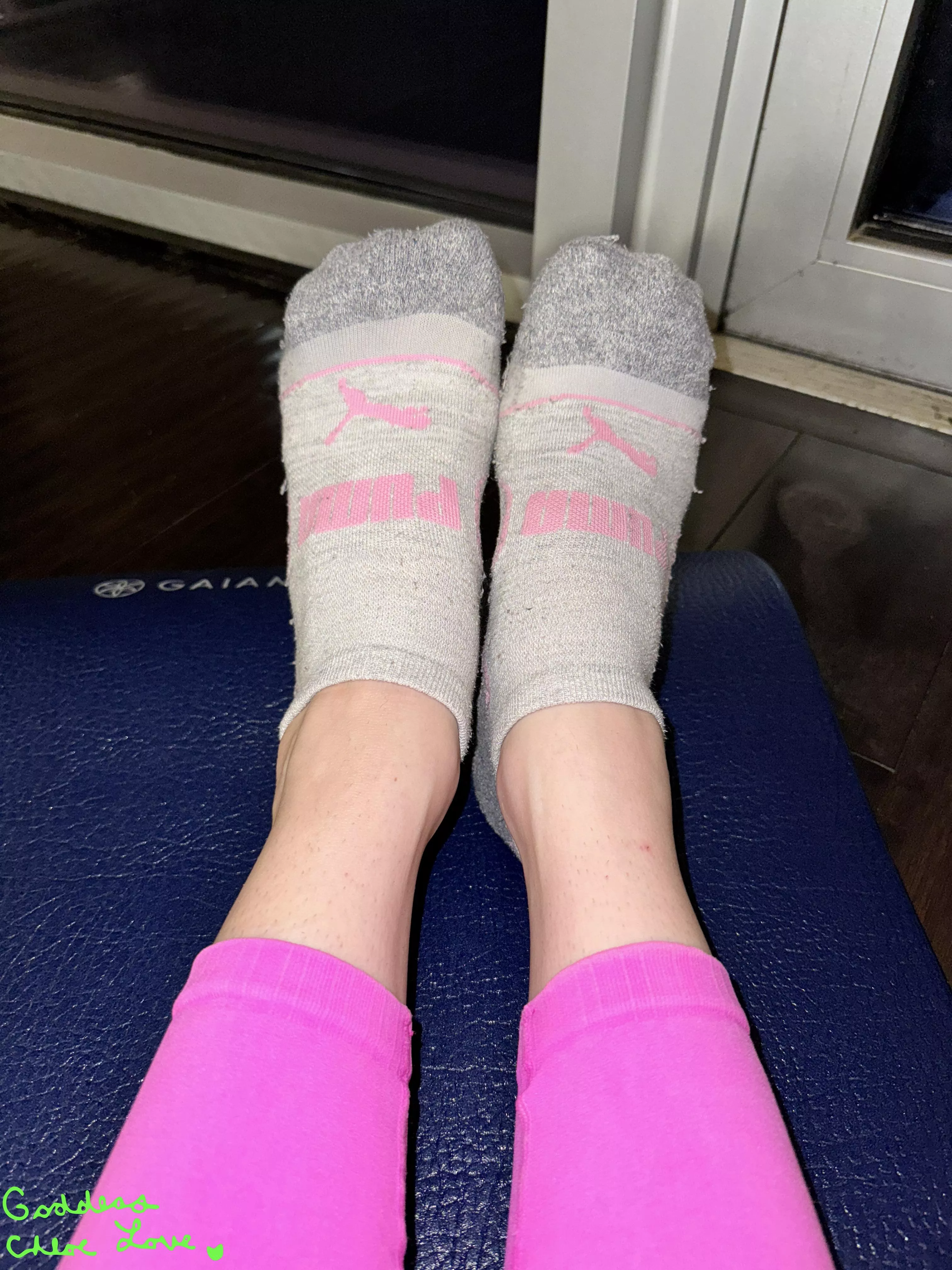 [F] Day 1 of stinking these disgusting socks for an 🇺🇸 beta cuck posted by Goddess_ChloeLove