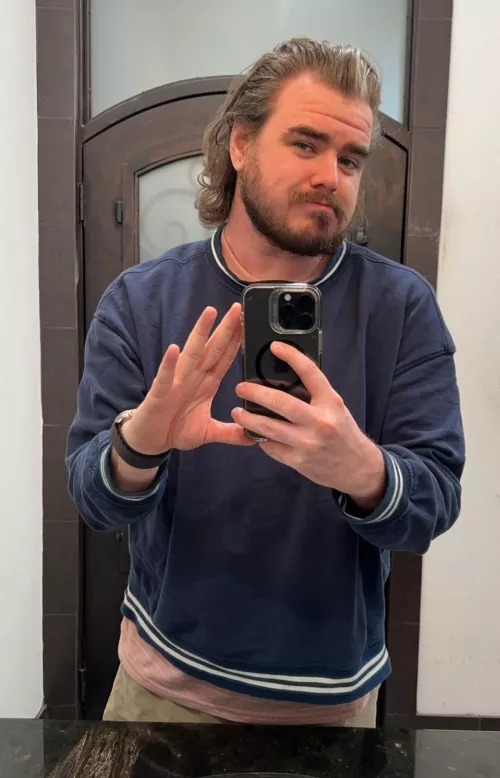 Finally have the hair I should’ve had when I played hockey  by Blitzspitter