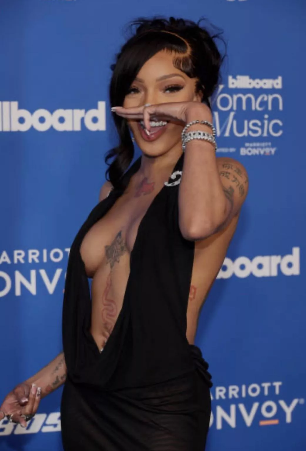 Glorilla at the billboard women music posted by OVOyoungozzy