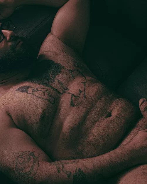 Here’s beard and the tip of a boner by murdokthesad