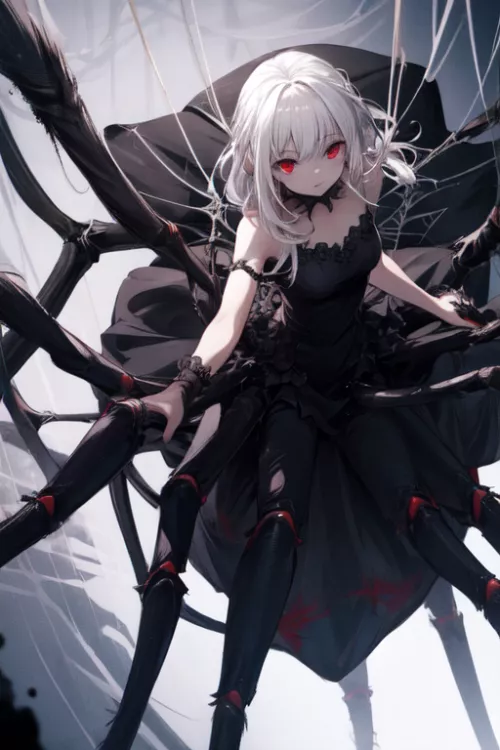 How Could You Resist Her Webbing 🥹 All Just For You by FreeSpiritFun