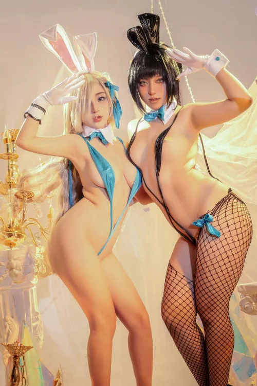 Ichinose Asuna and Kakudate Karin [Blue Archive] by (Yuumeilyn and  _ Yingying_g on X) by Hopeful-Culture7176