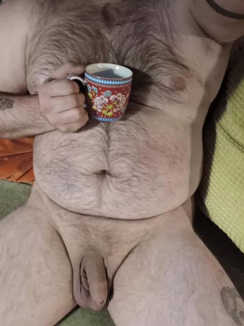 Late night coffee . Wanne join ? by realnakedcoffieguy