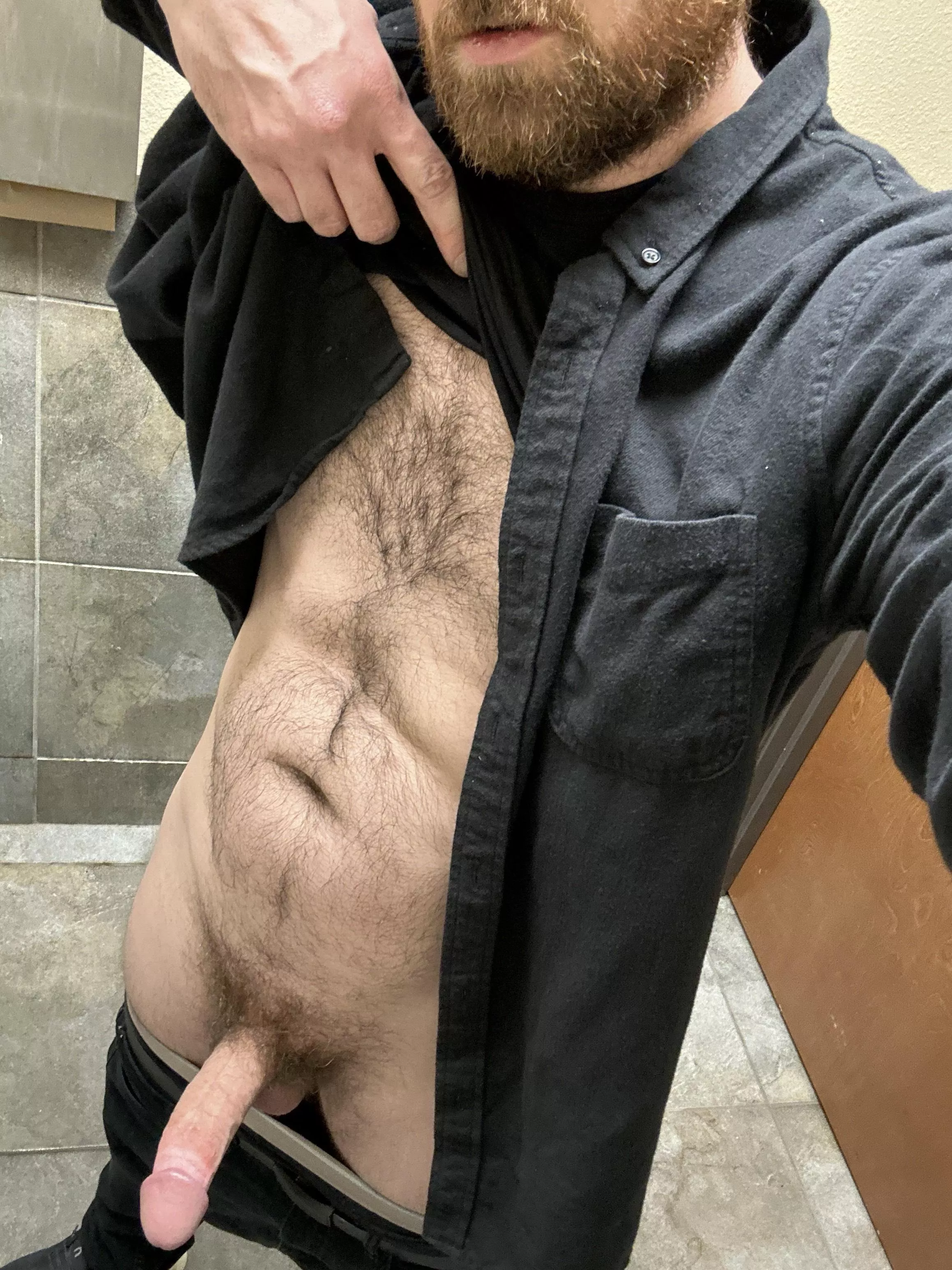 My beard and my boner.  posted by MyGenerXtion