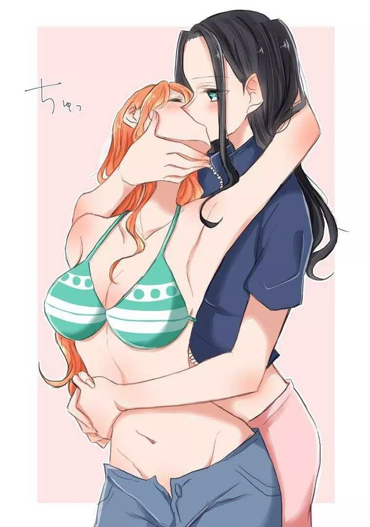 Nami and robin kissing posted by Recent-Signature114