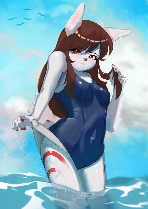 [Q] Sunny day outside! (art by me) by Bliwi