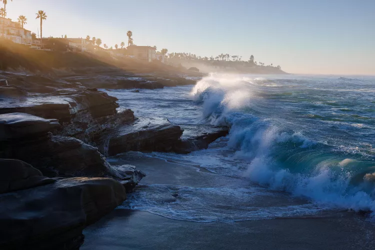 San Diego and the California coast are known for their breathtaking sunrises, where the first rays of dawn paint the sky in a vibrant palette of colors. by artemshestakov