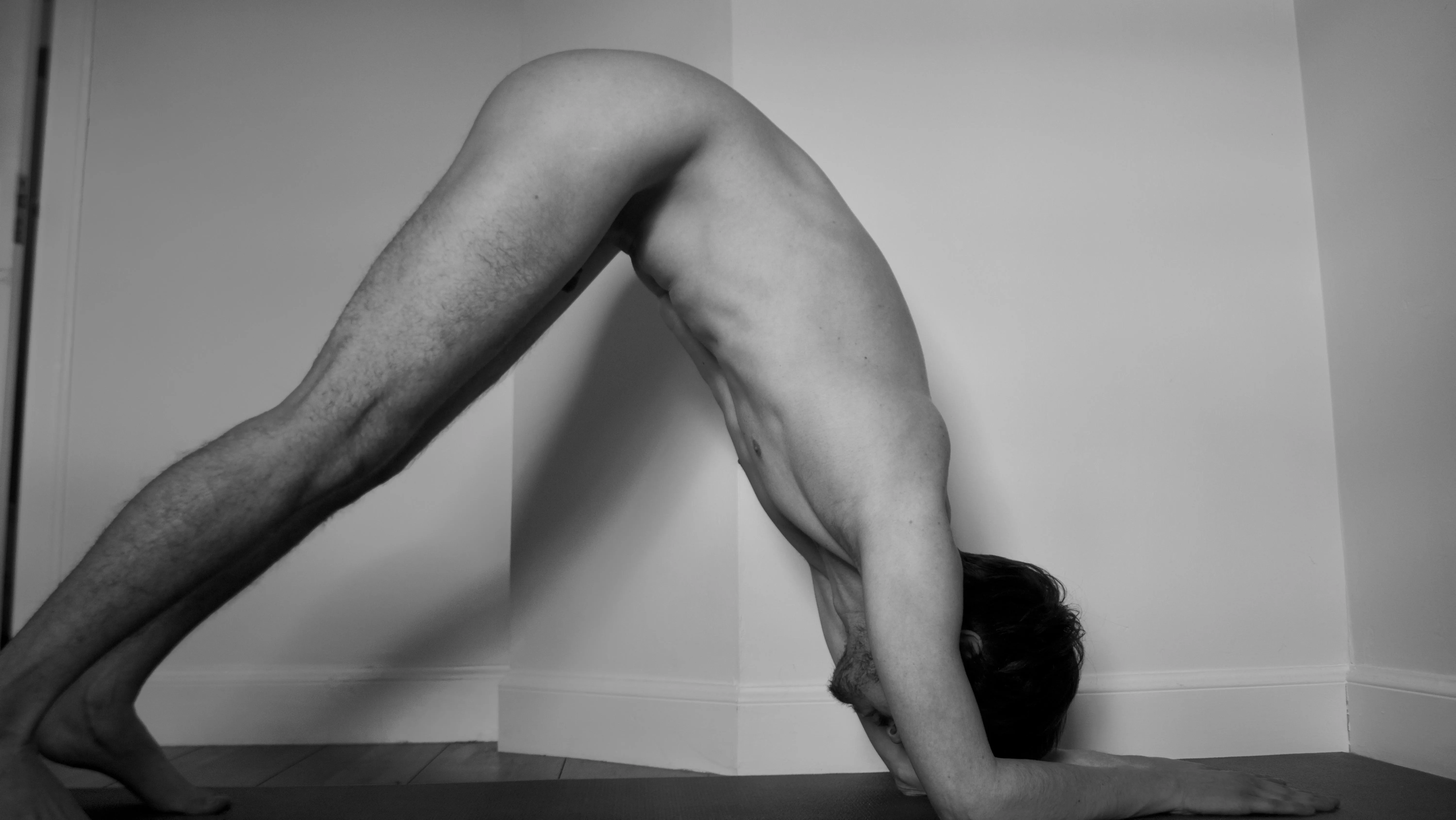 Still perfecting my dolphin pose posted by adam_next_door