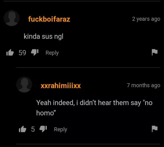 under a gay video by Rare_Visit_2386