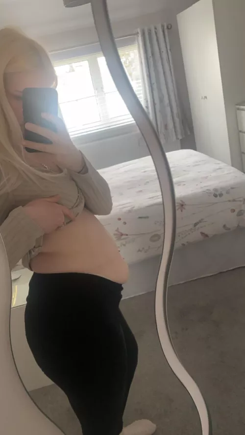 Who’s gonna stuff me 🥵 by Big_Belly_Ella