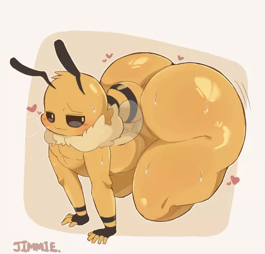 Bounce bee (@jimmieZangoo)  by moddyblus