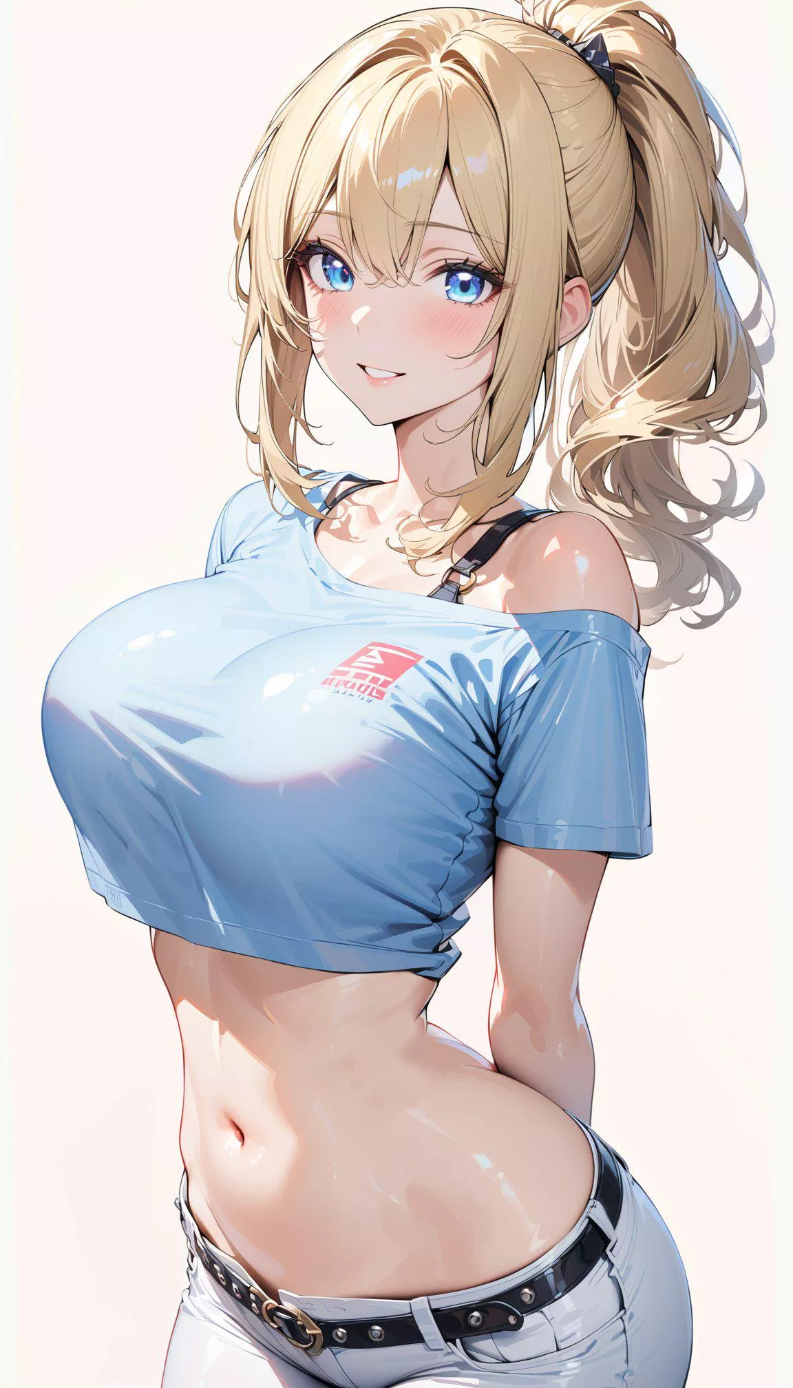 Cropped T-shirt  posted by CheetahSperm18