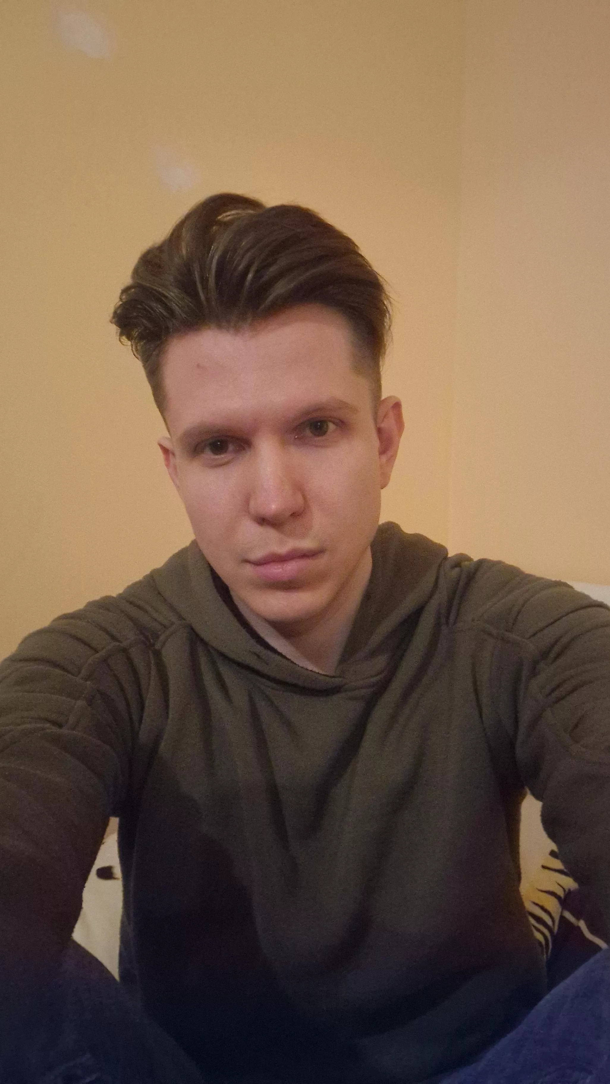 Did get a new haircut dunno how it looks.  posted by RedDarkYGO