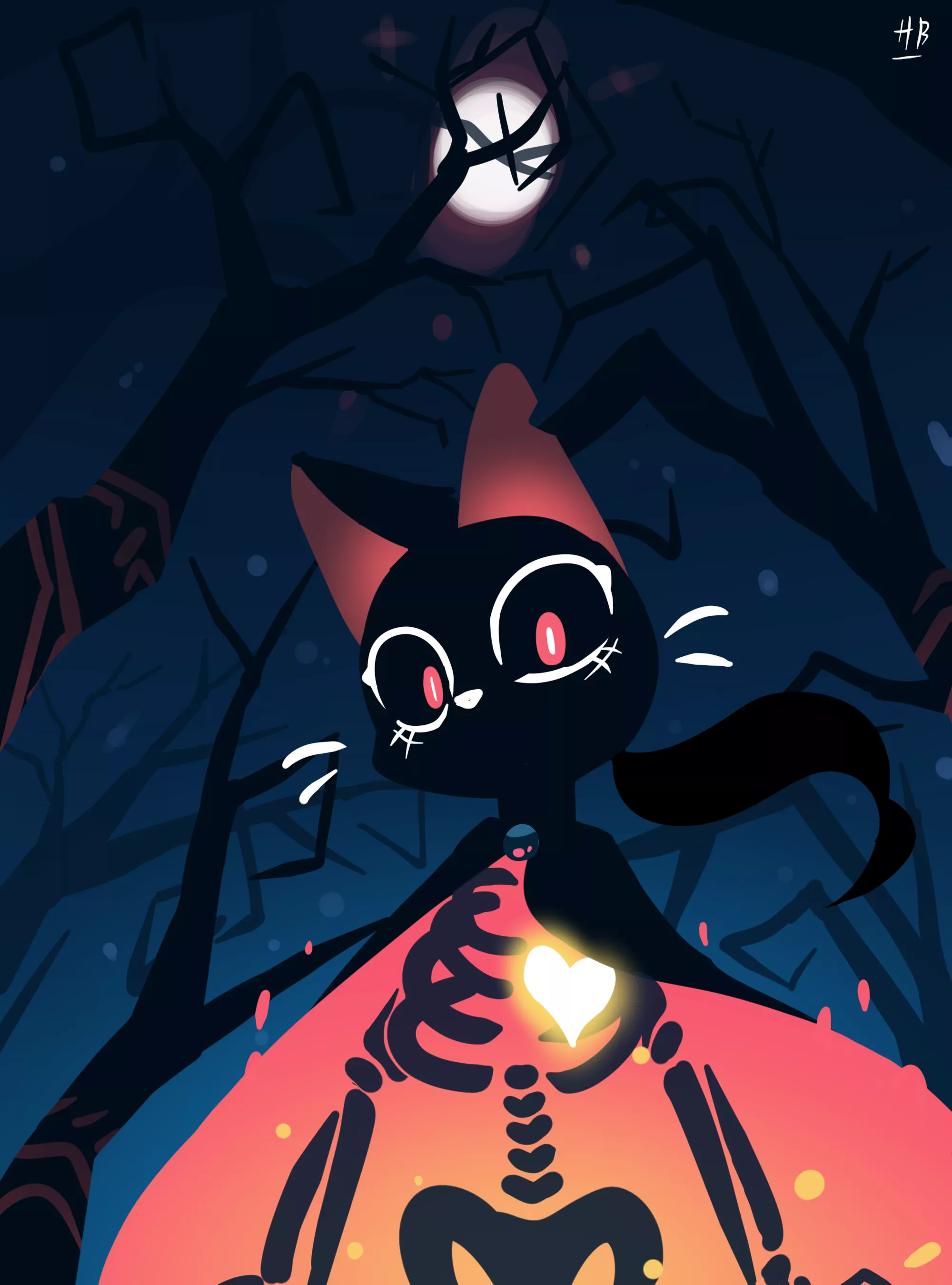 evil ritual. / art by me posted by HydraB2