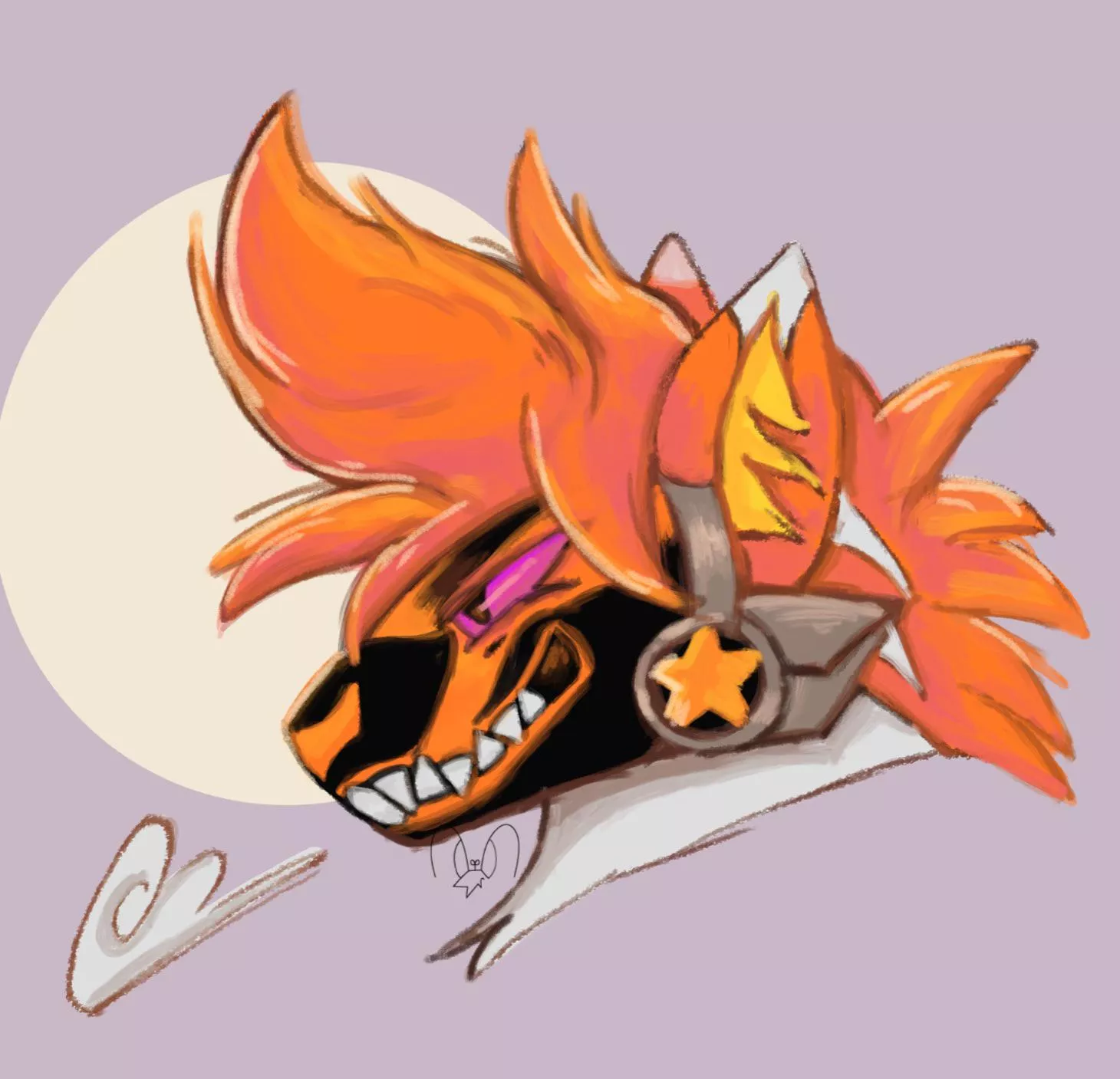 First time using procreate for drawing :P (art by me ofc) posted by __lime_doggo__