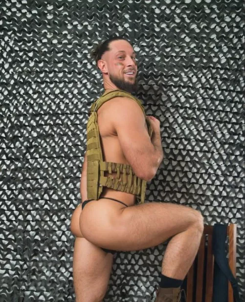 Help me with the heavy military vest… 🥵 [28] by yourcupidon