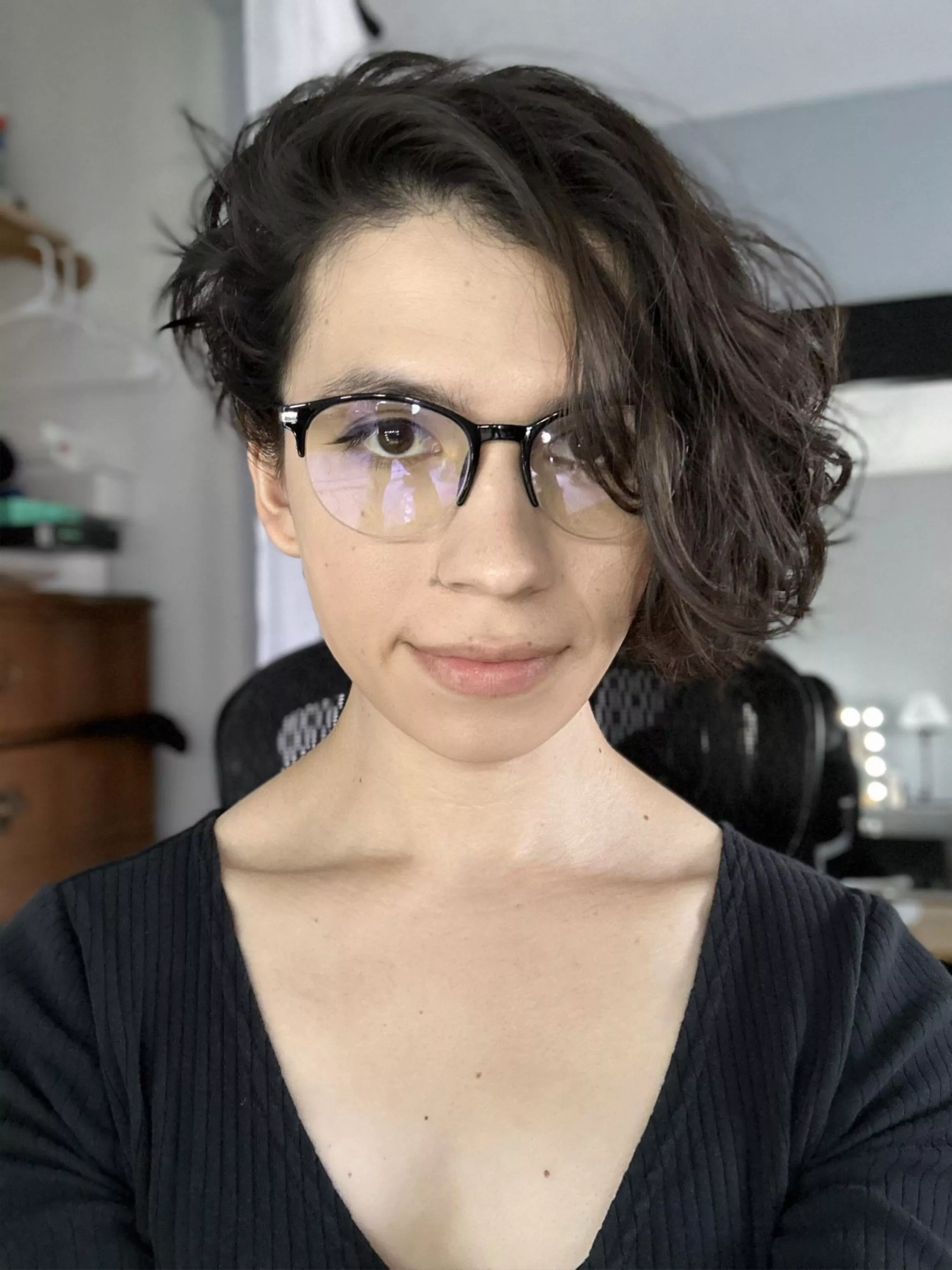 I don't wear glasses but i thought they looked cute :) posted by VioletPalafox